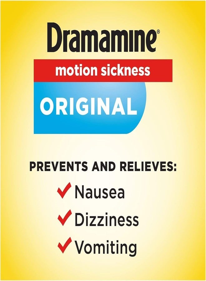 Dramamine Tablets Original Formula, 12 Tablets - Image 4